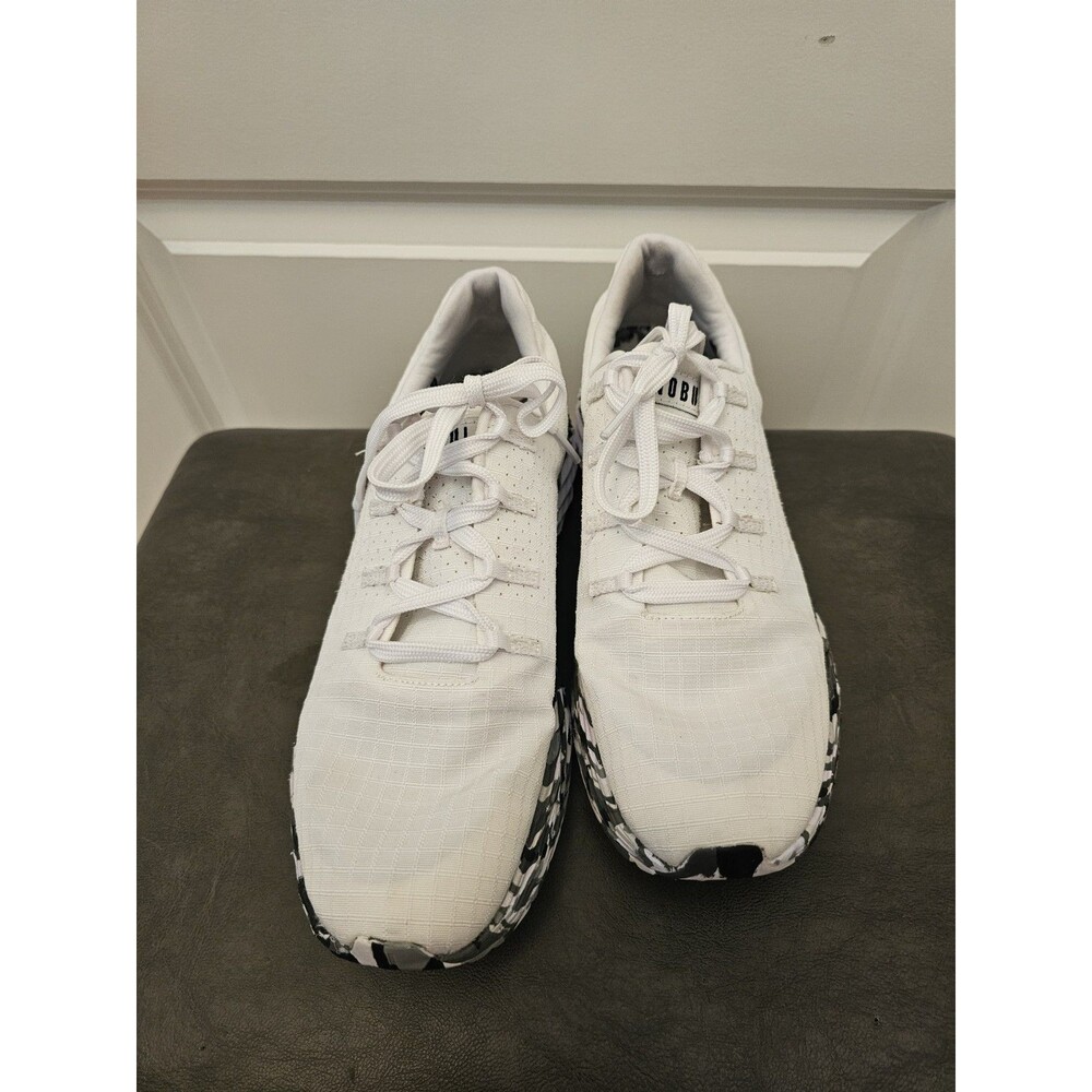NOBULL Womens White Camo Knit Trainer Crossfit Gym Shoes Size 9 M / W 7.5 - Picture 2 of 11